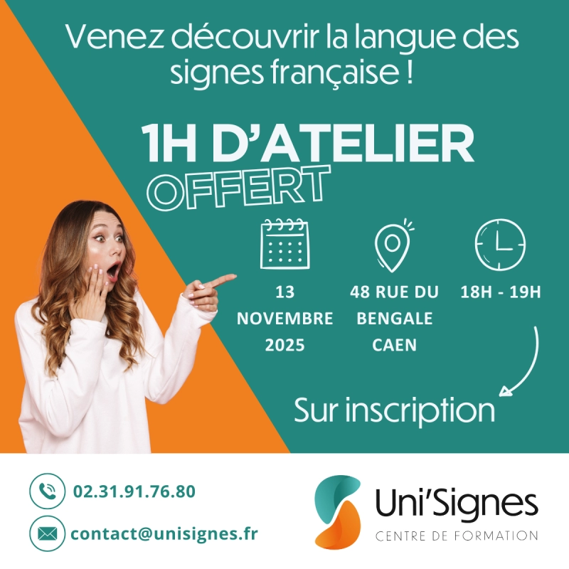 Initiation gratuite à la langue des signes française