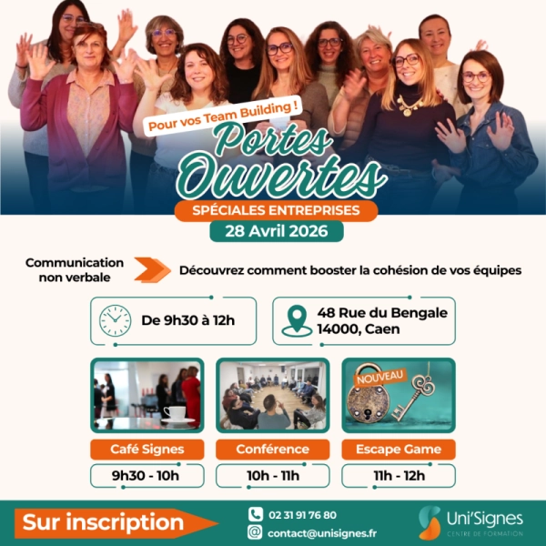 Spéciale Entreprise - Portes ouvertes de notre centre de formation