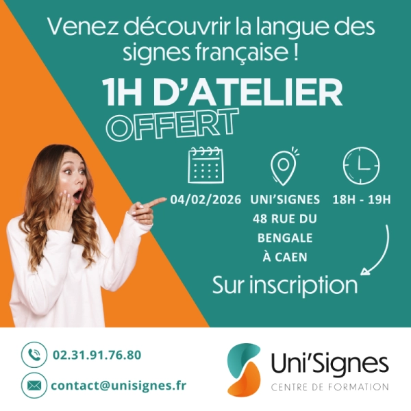 Initiation gratuite à la langue des signes française